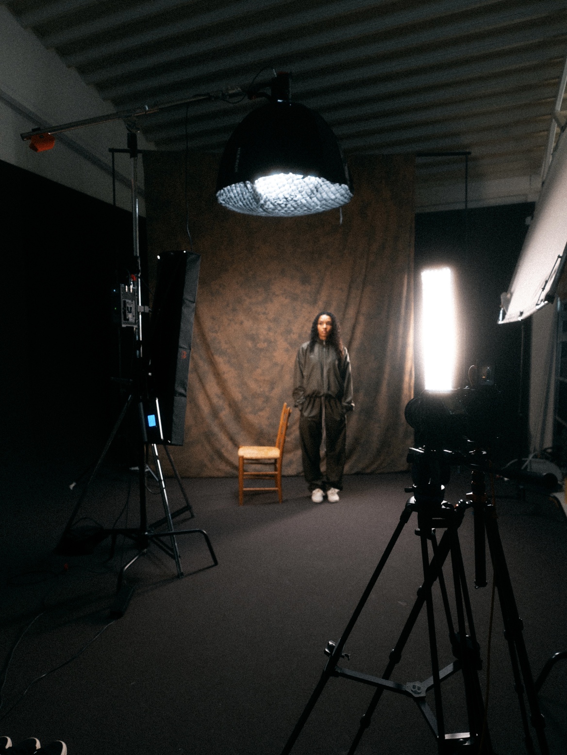 Behind the Scenes, Fashion-Shooting im Studio-Set